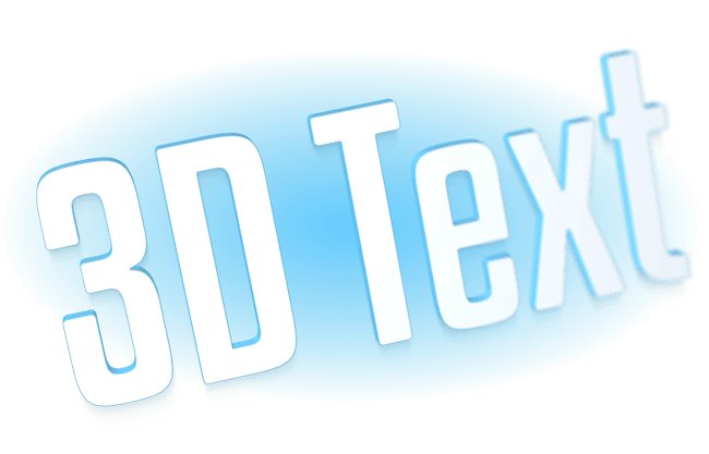 3D Text Rendering