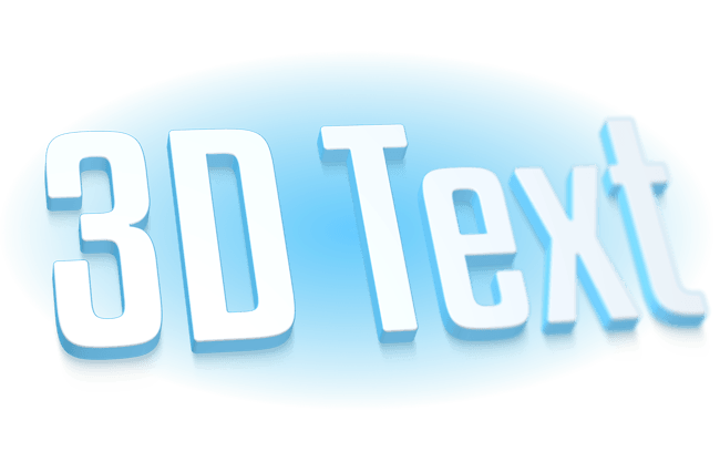 3D Text Rendering