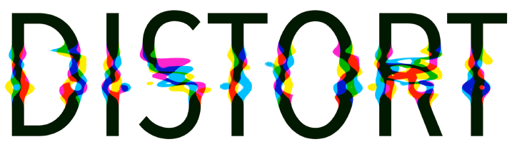 Font shape distortion effects