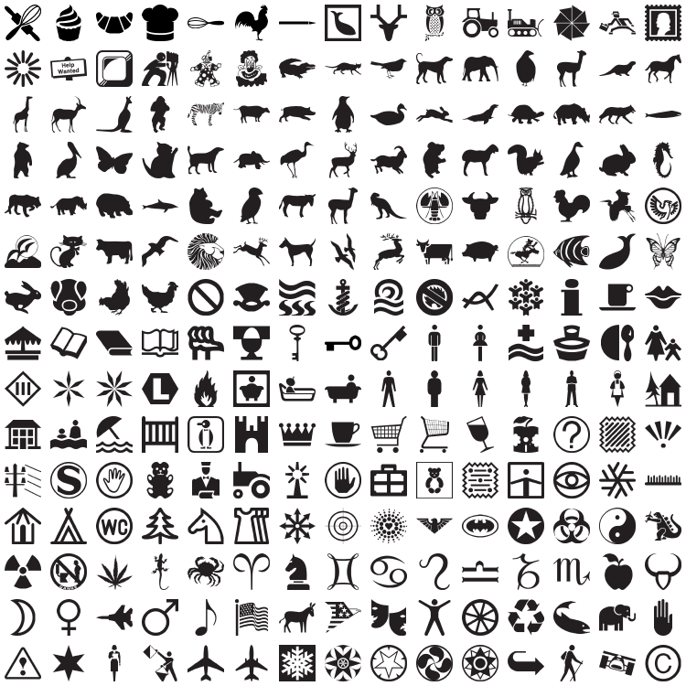 Freebie vector icons set - preview 2