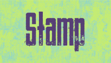 Stamp lettering