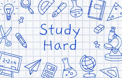 School graphics and text design.