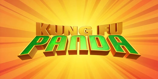 3D title with geometry transformation and adjusted vie projection.