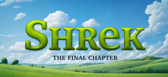 Illusive 3D effect achieved using shading materials.