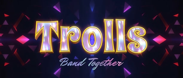 Magic 3D typography style.