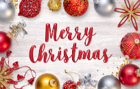 Decorated Christmas Greeting