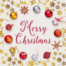 Decorated Christmas Typography