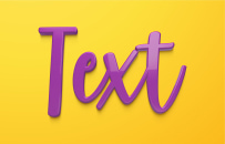 3D text lighting