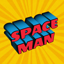 Comics 3D typography