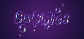 Soap bubbles photo texture