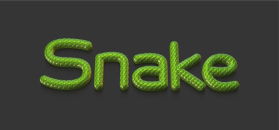 Photorealistic lettering