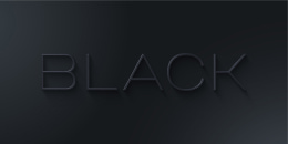 Black wire lettering