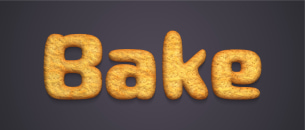 Bake typography