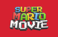 Text style template as in the Super Mario Movie.