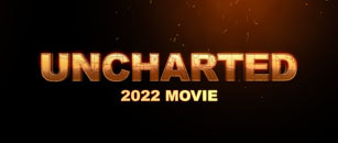 Uncharted 3D title text effect replica.