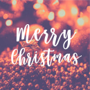 Merry Christmas photo card