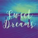 Sweet dreams photo card