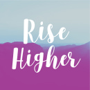 Rise higher photo card