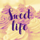 Sweet life photo card