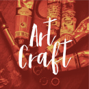 Art craft photo card