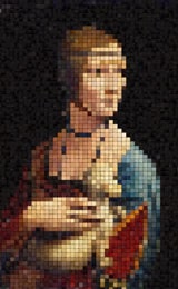 Tile composed photos.