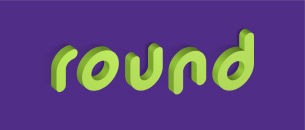 Rounded font design