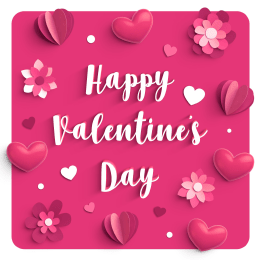 Happy Valentine's day template