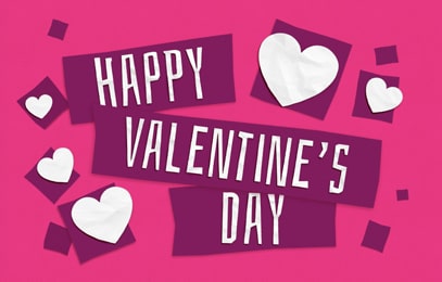 Valentine's Day card design