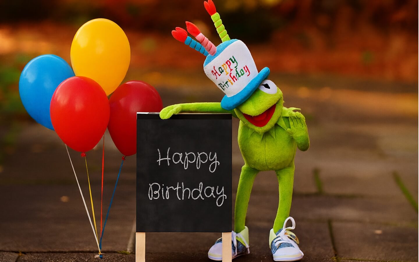 Unforgetable birthday greeting card with chalk lettering.