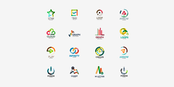 Logo imagery shapes.