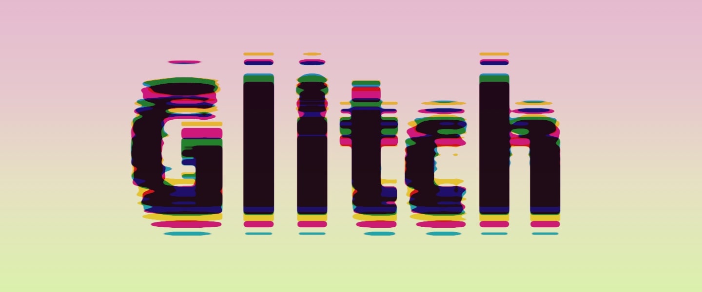 Glitch Text Effect - Graphics