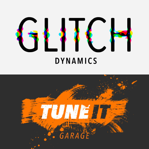 Text effects in logo design