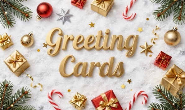 Design greeting cards in Art Text software.