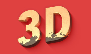 Create 3D text on a Mac