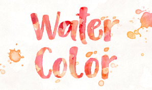 Create watercolor text effect on a Mac