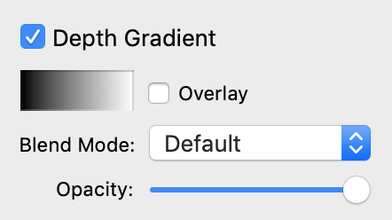 Depth gradient tool