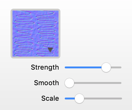 3D material, Bump Map section