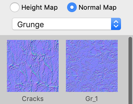 The library of bump maps