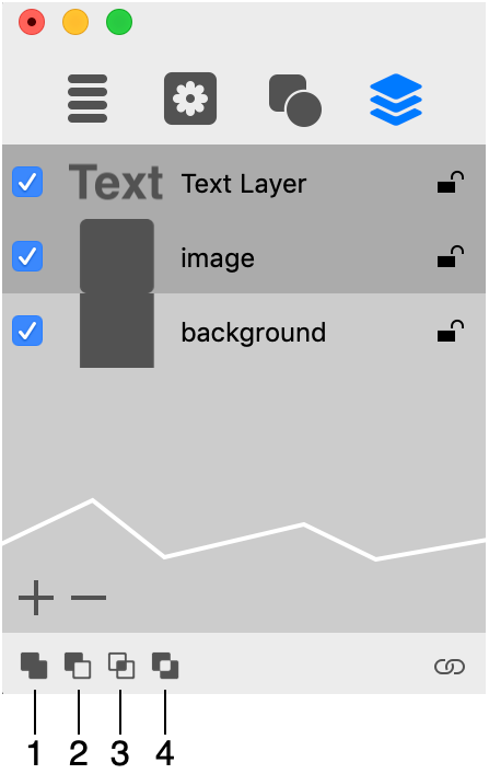 Merging layers